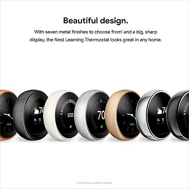 Google Nest Learning Thermostat (3rd Generation)