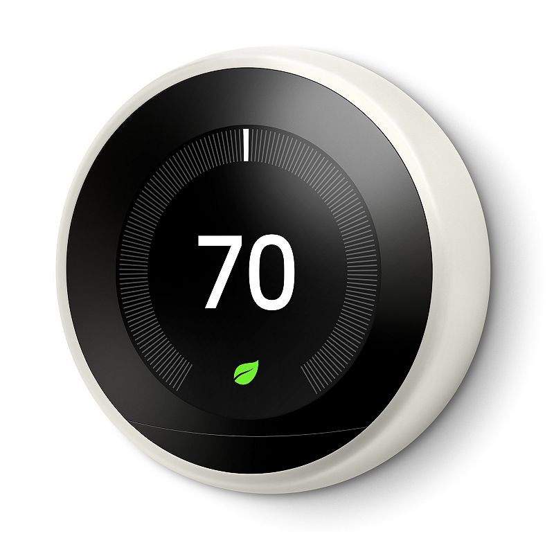 Google Nest Learning Thermostat (3rd Generation), White