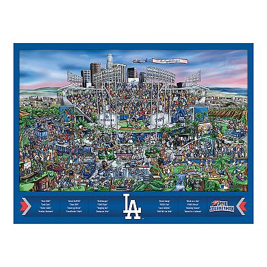 Los Angeles Dodgers Find Joe Journeyman Search Puzzle 
