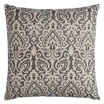 Rizzy Home Damask Printed Throw Pillow