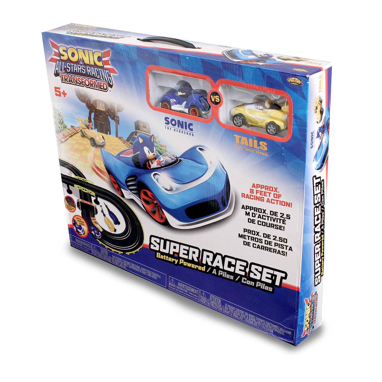 NKOK Sonic and Sega All Stars Racing Remote Controlled Car - Sonic The  Hedgehog, for Ages 6 and up, Allows Children to Pretend to Drive and Have  Fun at The Same Time!