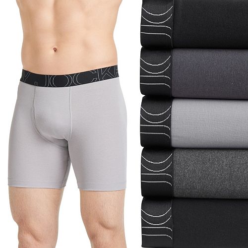 Men's Jockey 4pack + 1 Bonus Active Blend Boxer Briefs
