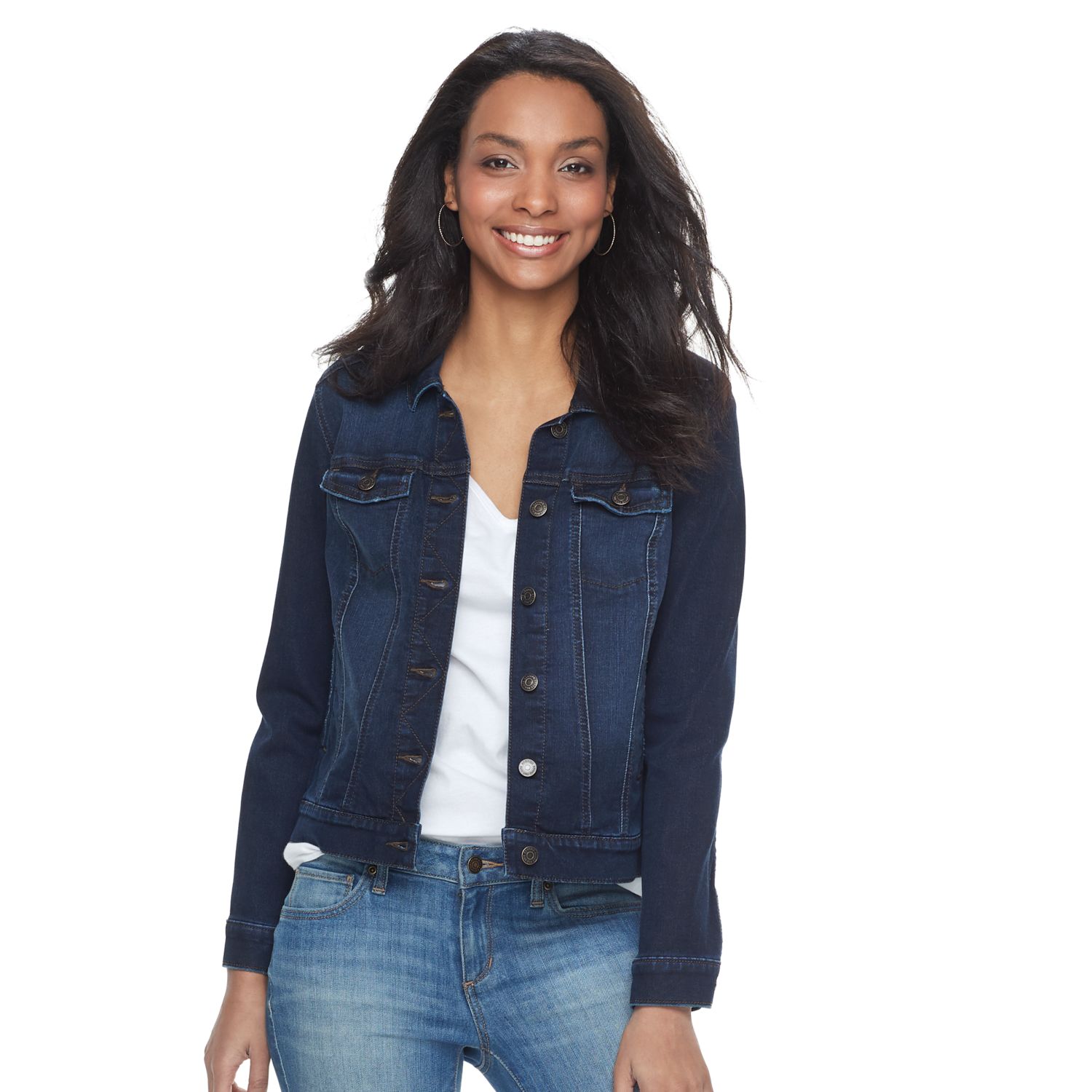 jean jackets for womens at kohls