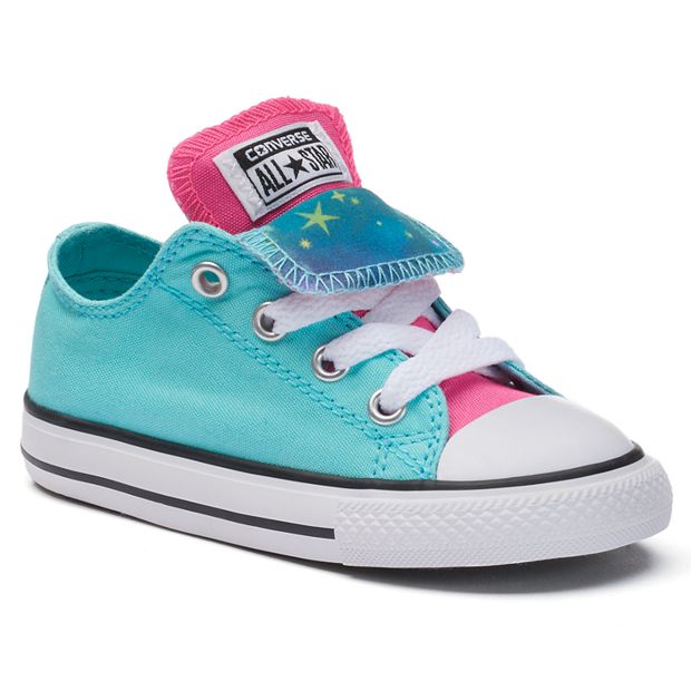 Teal toddler converse sale