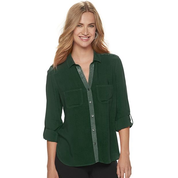 Womens dress shirts kohls hotsell