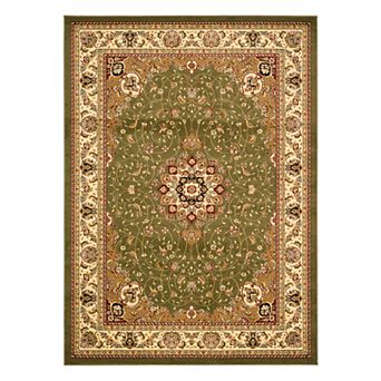 Safavieh Lyndhurst Persian Medallion Framed Floral Rug
