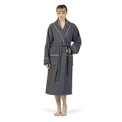 Linum Home Textiles Waffle Terry Bathrobe