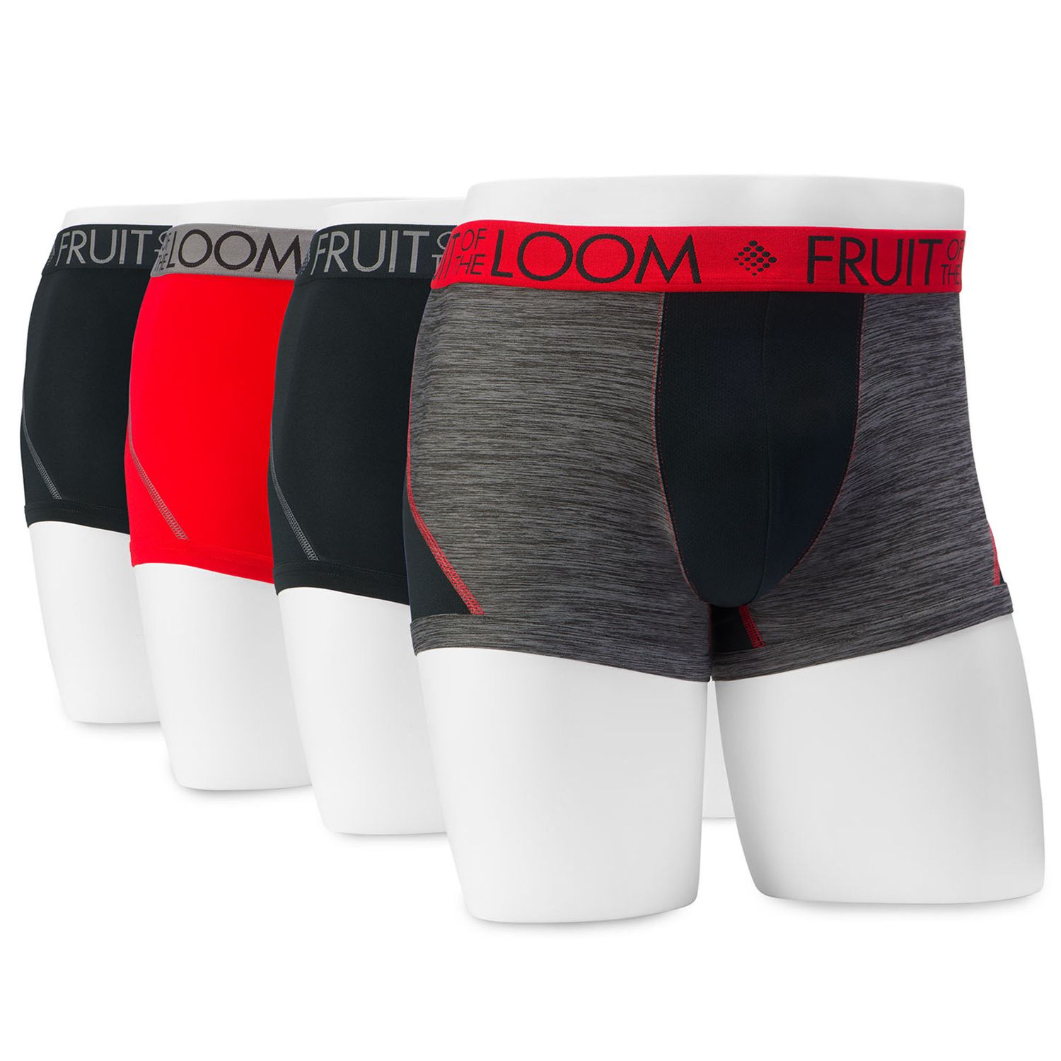 fruit of the loom short leg boxer briefs breathable