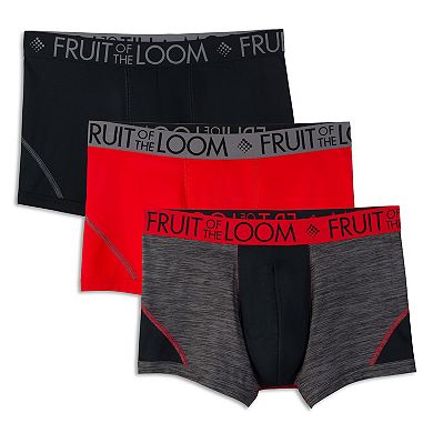 Men's Fruit of the Loom Signature Performance Short Leg Boxer Brief (3-pack)