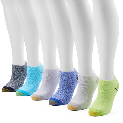 Women's GOLDTOE® 6-Pack Cushion Liner No-Show Socks