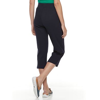 Women's Croft & Barrow® Drawstring Capri Pants