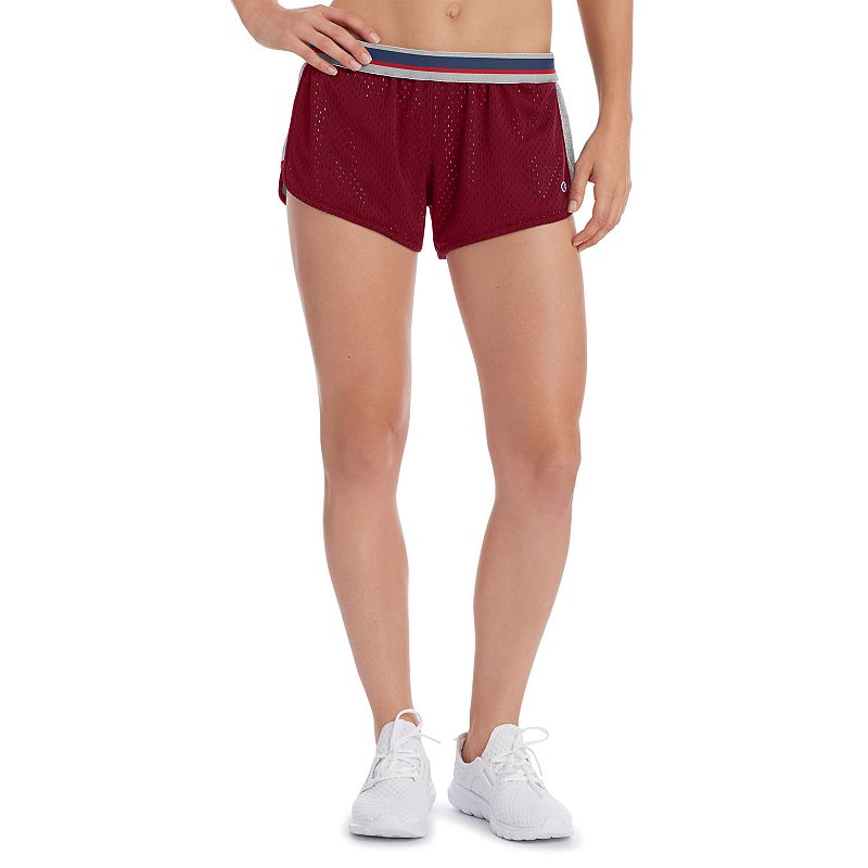 UPC 738994377609 product image for Women's Champion Reversible Mesh Jersey Shorts, Size: XL, Dark Red | upcitemdb.com