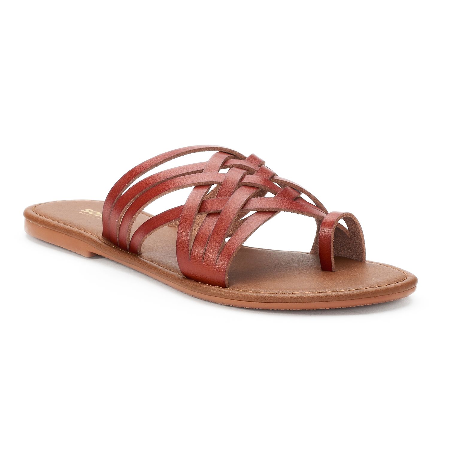Toe Loop Huarache Sandals