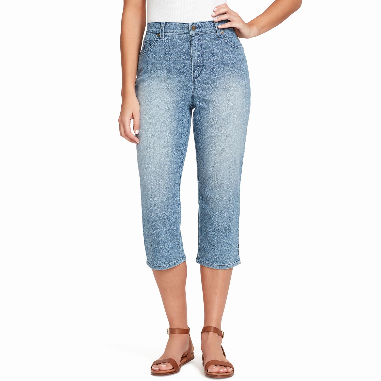 gloria vanderbilt amanda heritage fit capri classic rise