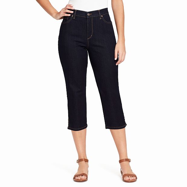 Gloria Vanderbilt Ladies Roll Cuff Capri 