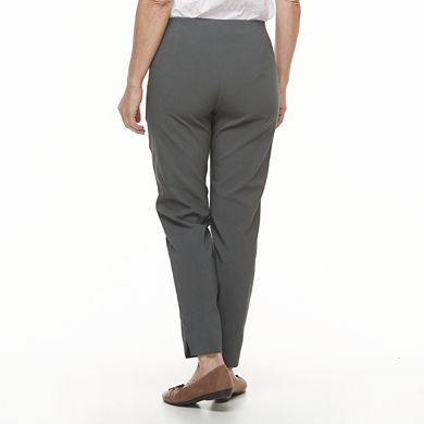 Women's Croft & Barrow® Polished Pull-On Ankle Pants