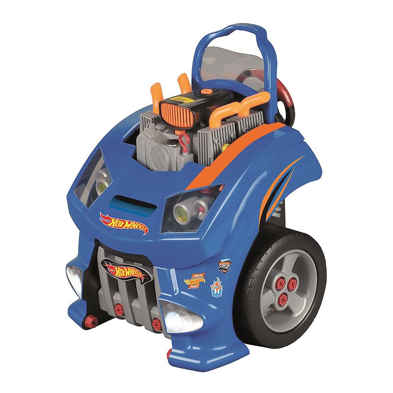 Theo Klein Hot Wheels Interactive Service Car Station/Engine Playset
