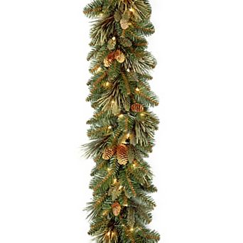 National Tree Company 9-ft. Pre-Lit Carolina Pine Artificial Christmas Garland