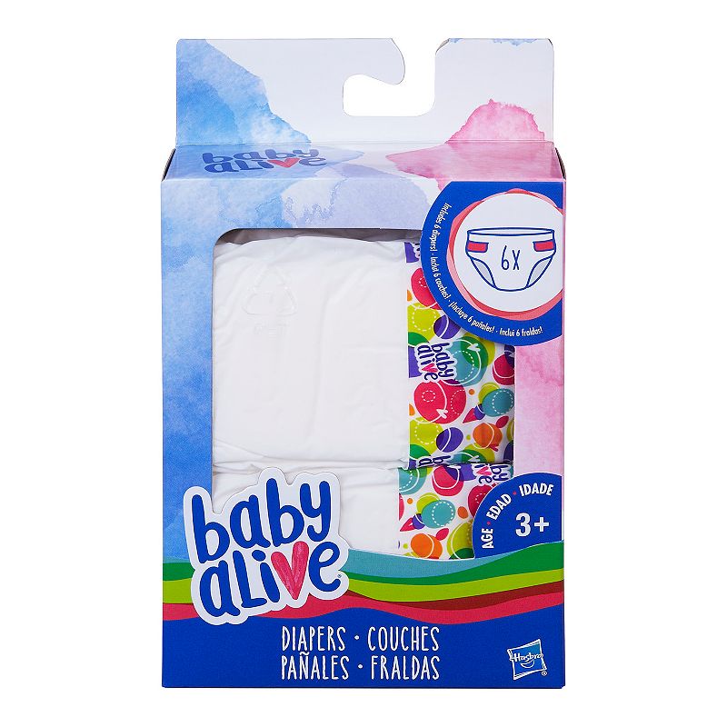 UPC 630509561704 product image for Baby Alive Diapers Refill 6-pack | upcitemdb.com
