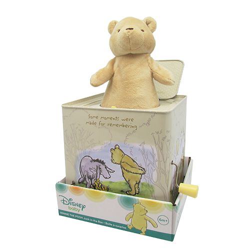 Disney's Winnie The Pooh Jack in the Box Classic Pooh Toy