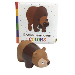 Eric Carle Brown Bear Bath Book & Squirty Set