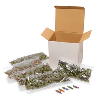 National Tree Company Indoor / Outdoor Mulitcolored Replacement Christmas Light Bulb 1000 pc Set