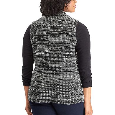 Plus Size Chaps Sweater Vest