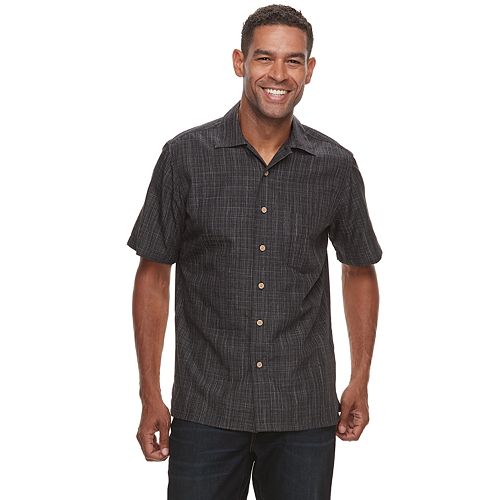 microfiber button down shirt
