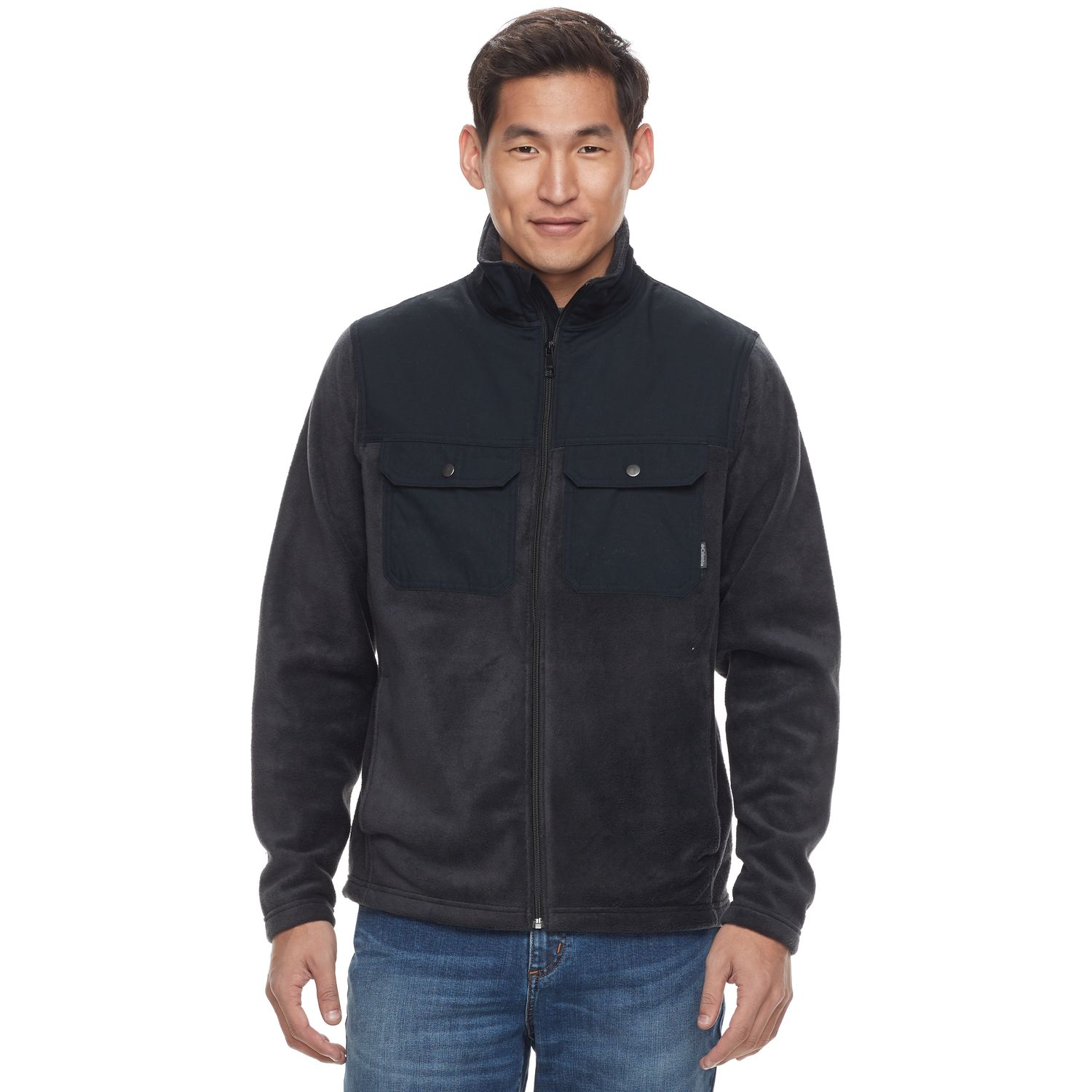men's columbia flattop ridge fleece jacket