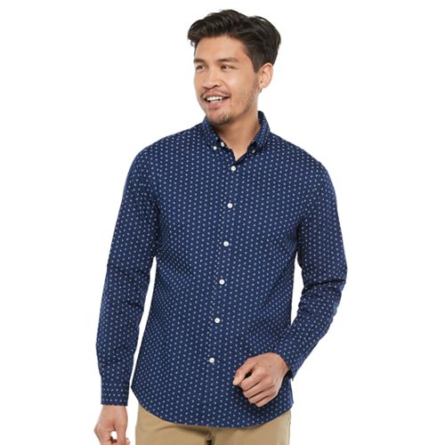 Men's Dockers® Classic-Fit Wrinkle-Free Button-Down Shirt