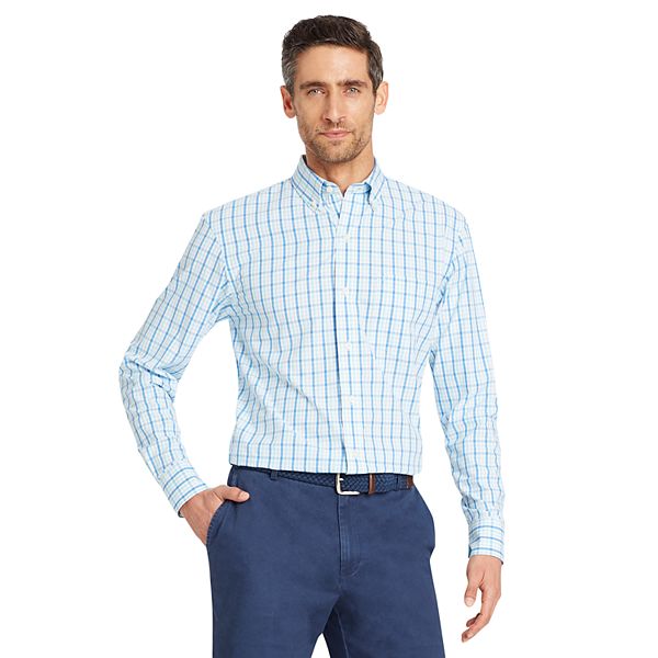 Men's IZOD Essential Classic-Fit Premium Stretch Button-Down Shirt