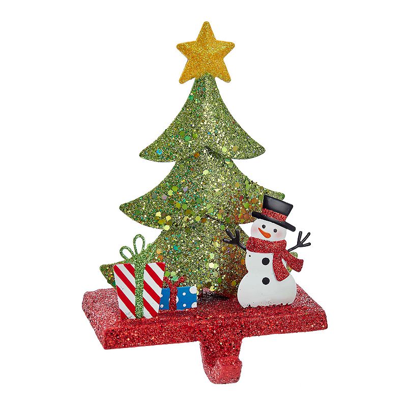 Kurt Adler Snowman Christmas Stocking Holder, Multicolor