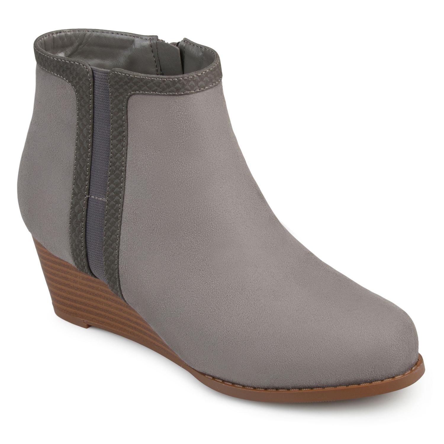 journee collection langly wedge boot