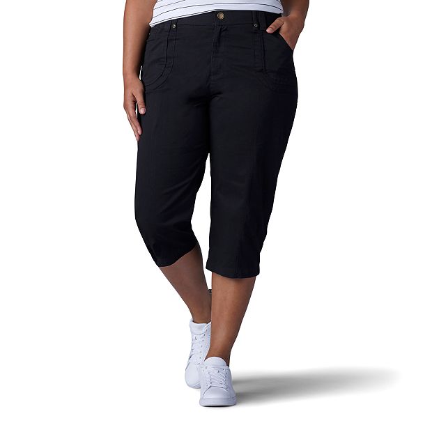 Petite lee lyric twill skimmer capris store