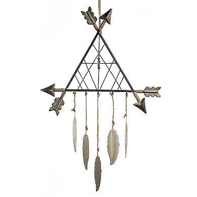 American Art Décor Triangle Dreamcatcher Wall Decor