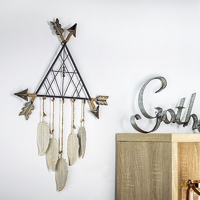 American Art Décor Triangle Dreamcatcher Wall Decor
