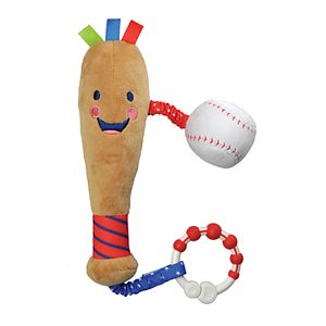 Kids Preferred Little Sport Star Developmental Activity Plush Baseball Bat