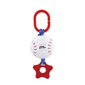 Kids Preferred Little Sport Star Teether Plush Baseball Zippee