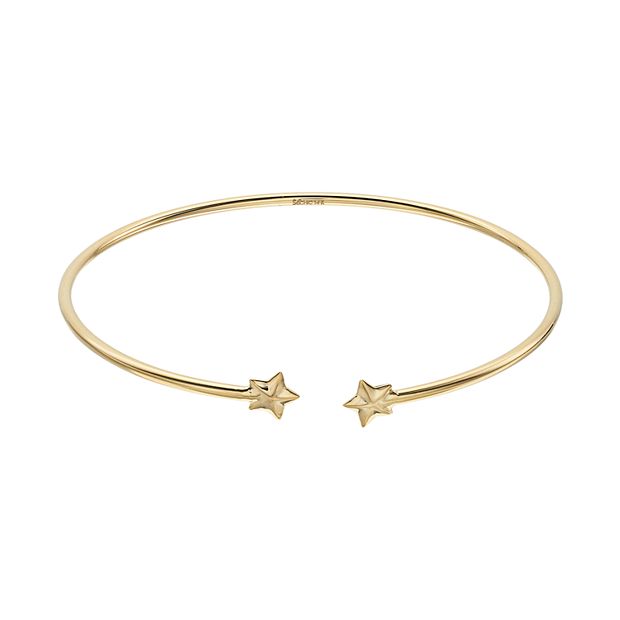 14kt Gold Cuff Bangle