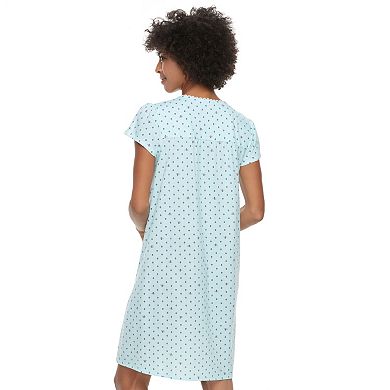 Women's Croft & Barrow® Lace Trimmed Sleep Gown