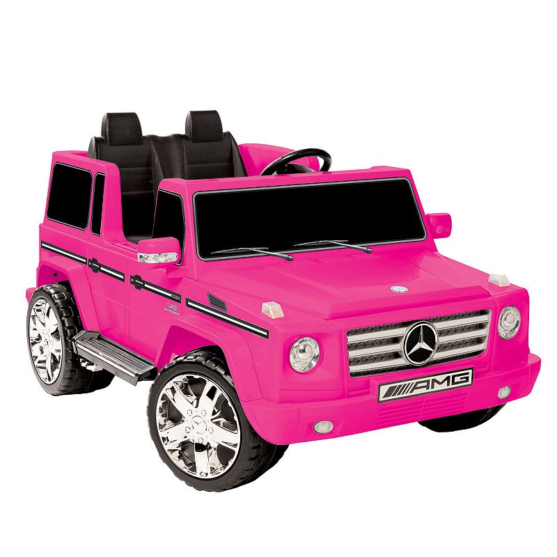 Kid Motorz Mercedes Benz G55 AMG 12V Ride-On Vehicle, Pink