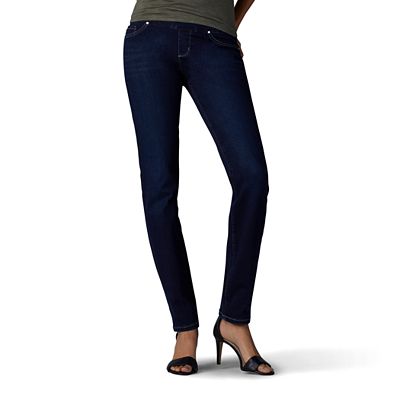 Lee women's pull on jeans on sale