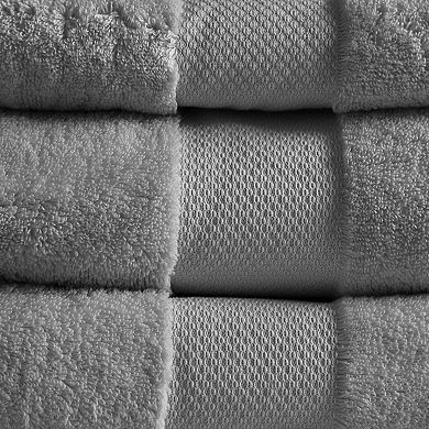 Madison Park Signature 6-Piece Oversized Turkish Cotton Bath Towel Set