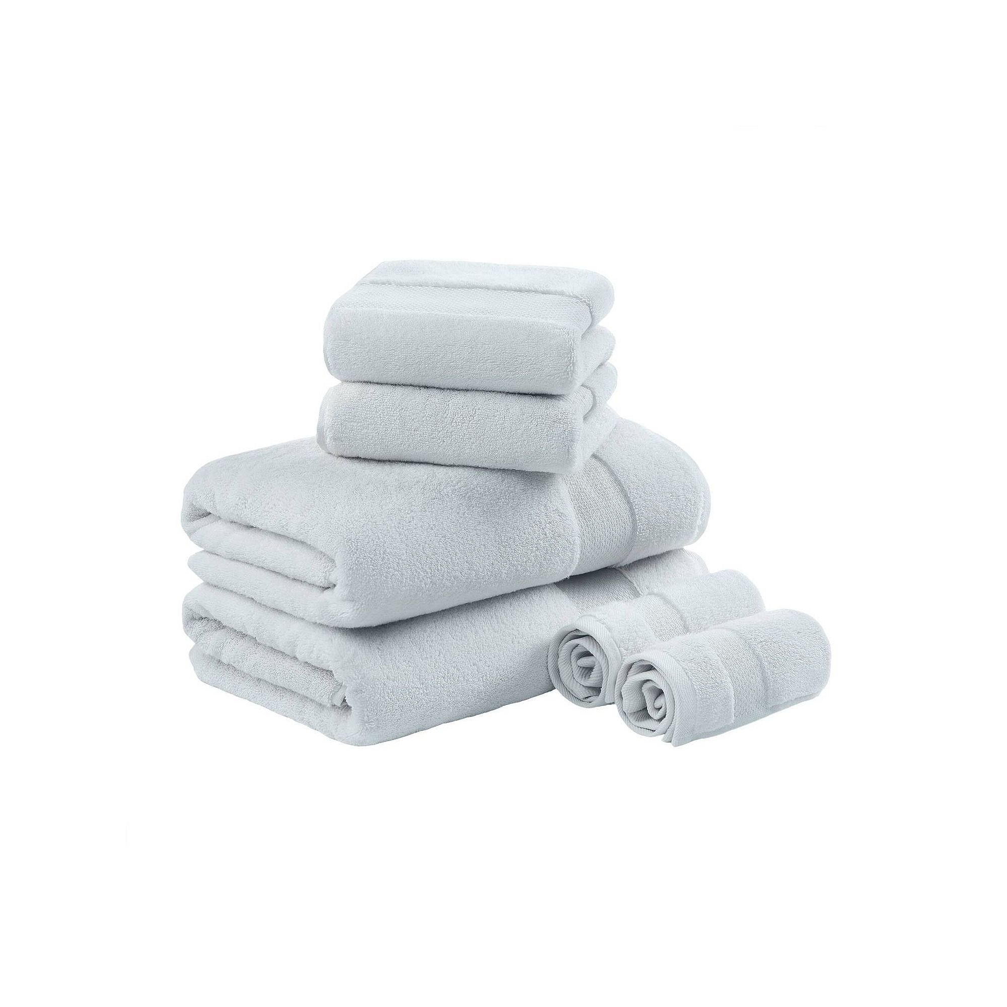 Madison Park Signature 6-Piece Oversized Turkish Cotton Bath Towel Set, Lig
