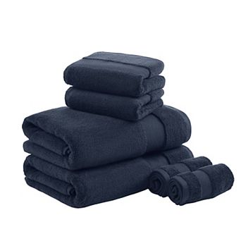 Madison Park Signature 6 pc Oversized Turkish Cotton Bath Towel Set