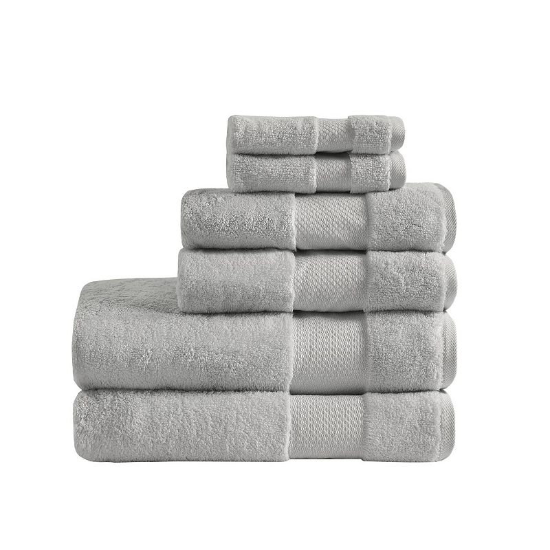 Madison Park Signature Turkish Cotton 6-Pc. Bath Towel Set Bedding