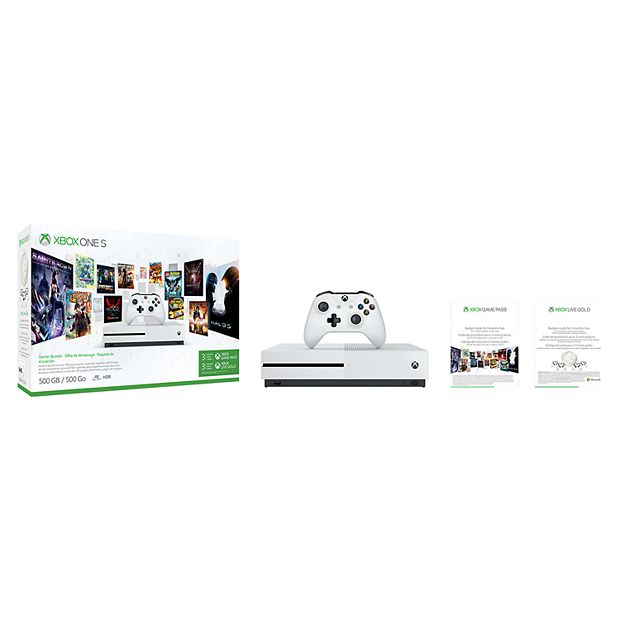 Xbox One S 500GB Game Bundle