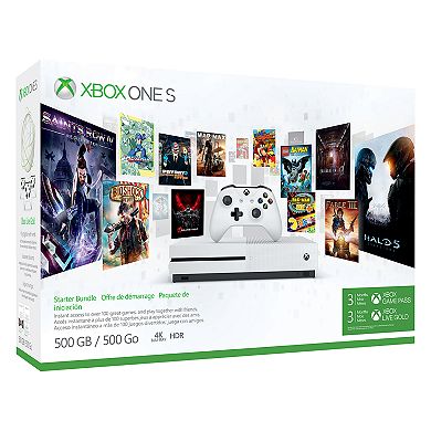 Xbox One S 500GB Starter Bundle