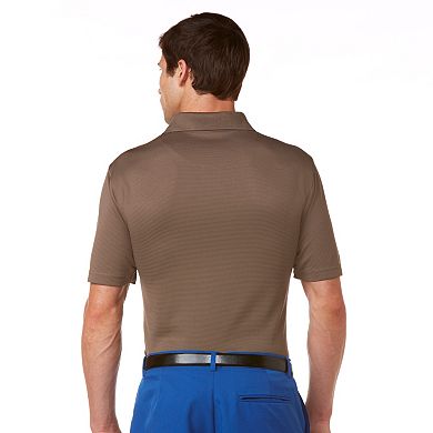 Men's Grand Slam Ottoman Textured Performance Polo