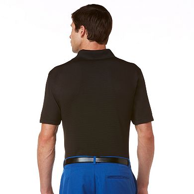 Men's Grand Slam Ottoman Textured Performance Polo